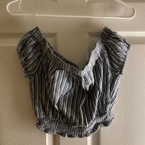 Off-the-Shoulder Crop Top